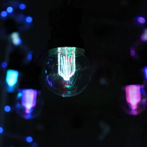 LED 24V G50 볼장식-8조 (RGB 자동변환)